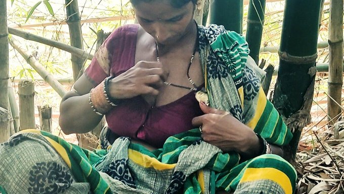 Escapada Salvaje De Bosques De Una Joven Esposa India En Hd
