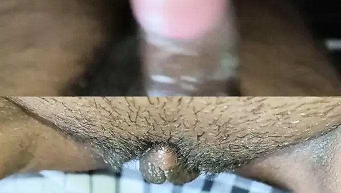 Esposa Y Esposo Indios En Un Video Casero Íntimo